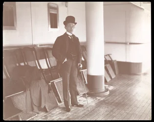 The Jockey Tod Sloan on His Return from Europe, 1898